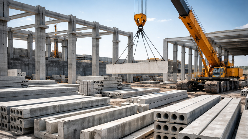 Qualidade industrial em foco: como a capacitação da mão de obra eleva o padrão dos pré-moldados, segundo Valderci Malagosini Machado.